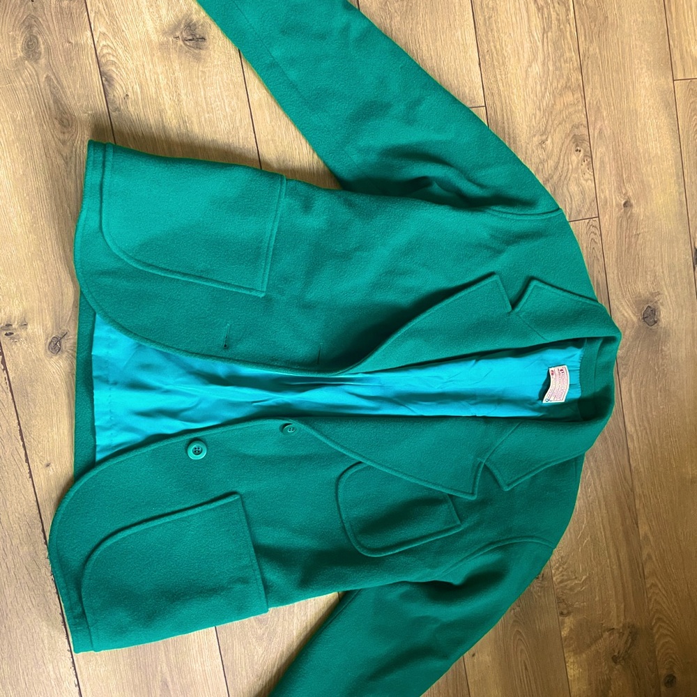 Pendleton 100% Virgin Wool, Silk Lined Jacket, Ri… - image 4